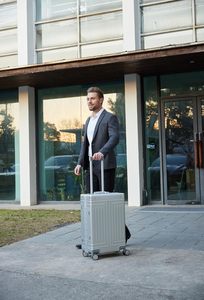 Ensemble de bagages rigides multifonctionnels en aluminium grande capacité pour la vente en gros – Valises de voyage à roulettes - Product Image 2