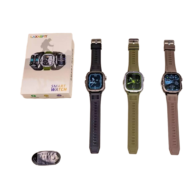 H12 Sports Style Smart Watch for Call Blood Pressure Blood Oxygen Heart Rate Sleep Monitoring Health Android IPS Rubber