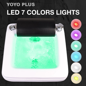 Máquina de Pedicura 2025, Lavabo para Pedicura, Tazón de Masaje, Bañera para Pedicura, Reposapiés de Vidrio para Exfoliante, Kit de Soporte - Product Image 5