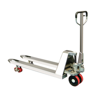2.5ton 3ton camion 3 tonnes main de levage hydraulique 2500kg 3000kg cric de palette en acier inoxydable