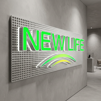 Enseigne Lumineuse LED Croix Verte Pharmacie en Acrylique – Lettres LED pour Pharmacie et Droguerie