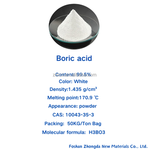 Polvo Bórico de Alta Pureza 99.5% Grado Industrial CAS 12179-04-3, Marca Shougang Liaoning, para Vidrio, Fibra de Vidrio y Cerámica - Product Image 3