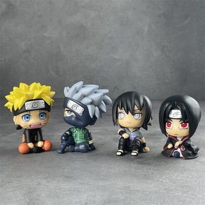 Figurines d'action de <span class=keywords><strong>ninja</strong></span> cool de dessin animé d'anime, vente en gros, haute qualité, jouets 3D pour enfants, accessoires de voiture, décoration de bureau, figurines d'action - Product Image 1