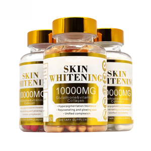 Étiquettes personnalisées Halal Liposomal Glutathion 5X Extra Blanchissant Capsule Collagène <span class=keywords><strong>Vitamine</strong></span> <span class=keywords><strong>C</strong></span> Acide Alpha-Lipoïque <span class=keywords><strong>pour</strong></span> <span class=keywords><strong>Peau</strong></span> Noire - Product Image 1