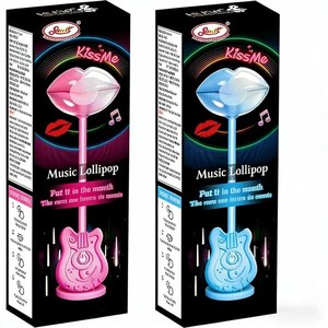 En popüler Tastysound lolipop oyuncak tatlı müzik lolipop şeker oyuncak ses ses eğlenceli şeker oyuncak müzik kemik iletim lolipop - Product Image 2