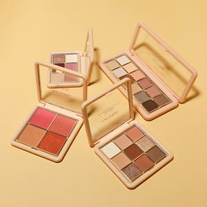 Palette de maquillage personnalisée DIY, fard à paupières mat imperméable, paillettes, blush, illuminateur, maquillage en poudre, marque privée, palette de maquillage - Product Image 1