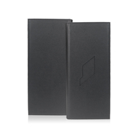 Porte-menu en cuir PU personnalisé, porte-menu pour restaurant, café, dossier de menu pour hôtel, bar, logo personnalisé, OEM, vente en gros, en vrac