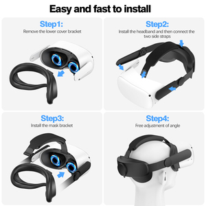 Accessoire de jeu de réalité virtuelle, bandeau pour casques <span class=keywords><strong>Oculus</strong></span> <span class=keywords><strong>Quest</strong></span> <span class=keywords><strong>2</strong></span> - Product Image 5