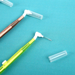 Cepillo <span class=keywords><strong>Interdental</strong></span> Tirantes Cepillo Palillos de dientes con cerdas suaves Cabezas de hilo dental flexibles Cepillos dentales Entre los dientes Goma - Product Image 4