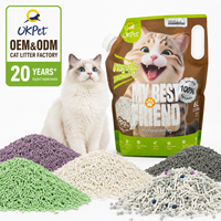 Produsen Pasir Kucing Campuran Tahu Premium OEM |   Pembentukan Gumpalan yang Kuat |   Debu Rendah |   Merek Pribadi