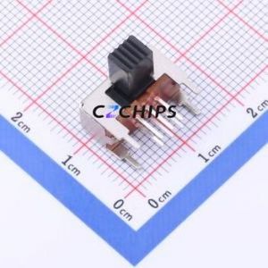 SK-22D14-G070 Slide Switch Through hole Component (THT) Switch Double Pole Double Throw Rectangle Pin Header PC Pin 14mm - Product Image 1