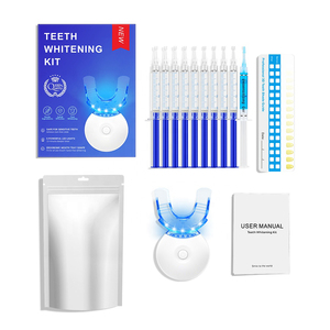 Professional Home Teeth Whitening Kit LED Luxury Gift Box Complete <strong>Gel</strong> Syringe CE Certified for <strong>Royall</strong> Private Label Wholesale - Product Image 4