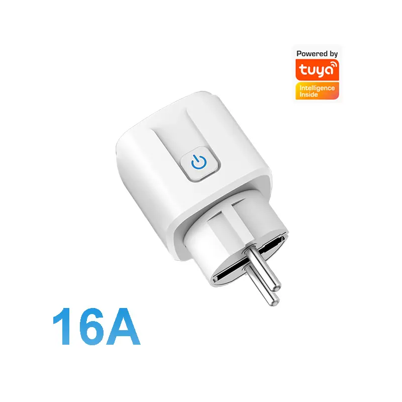 Tuya App Factory Direct Oem Odm Ac Outlets Estándar europeo Eu Plug Switch Smart Wifi Socket