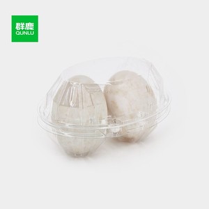 Toptan özelleştirilmiş tek kullanımlık plastik PET yumurta tepsisi konteyner ambalaj kutuları şeffaf Blister süreci yumurta tepsisi tutucu - Product Image 4