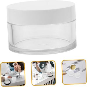 Pot en plastique PET transparent à paroi épaisse de 30g, 50g, 100g, 150g, 200ml, 250ml, avec logo personnalisé imprimé pour l'emballage cosmétique - Product Image 6
