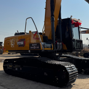 Excavadora Sany 215C de Segunda Mano, Excavadora SANY Sy215 Usada Barata de China, Excavadoras SANY SY215c en Venta - Product Image 3