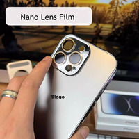 Nano galvanoplastie Original couleur mat I17 coques de téléphone coque rigide respectueuse de la peau pour iPhone 17 avec film de couverture complète de l'objectif