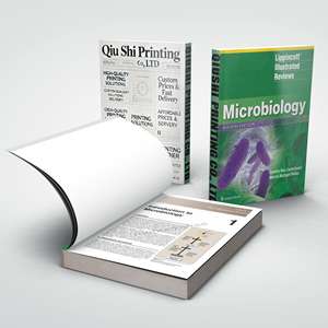 लिप्पनकोट ने सूक्ष्म जीव विज्ञान की चौथी मेडिकल पाठ्यपुस्तक मुद्रण छोटे मोक सिलाई बाइंडिंग परफेक्ट बाइंडिंग - Product Image 2