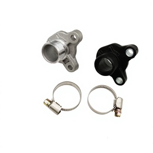 Raccord de tuyau d'eau pour Bmw, 11537541992, aluminium, argent, plastique noir, pour remplacement et réparation de tuyau de liquide de refroidissement - Product Image 4