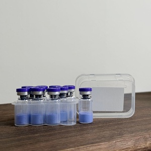 Poudre lyophilisée de peptide de cuivre bleu GHK-Cu anti-âge de qualité supérieure pour raffermir le visage, matière première cosmétique CU100 - Product Image 4