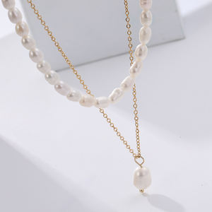 Collar con Colgante de Acero Inoxidable Chapado en Oro Personalizado para Mujer, Joyería Moderna para Fiestas - Product Image 2