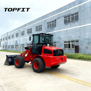 Chargeuse sur pneus diesel compacte TOPFIT H480 5 tonnes, nouvelle innovation, avec moteur Yunnei et godet de 1 m³ pour projets d'aménagement paysager - Product Image 4