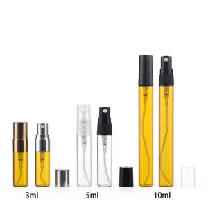 卸売 ラウンド型 2ml 3ml 5ml 10ml ミニ 空ボトル クリア スプレーボトル 詰め替え可能 ガラス製 香水 サンプル アトマイザー テスター - Product Image 4