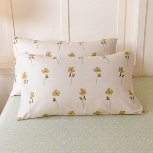 140gsm dày đồng bằng đôi chải da thân thiện in ấn Duvet cover bedding Covers set bốn mảnh tấm phẳng thiết lập - Product Image 5