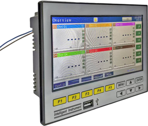 다중 채널 데이터 로거 컬러 페이퍼리스 레코더 디스플레이 RS485 맞춤형 OEM 멀티 포인트 차트 레코더 - Product Image 4