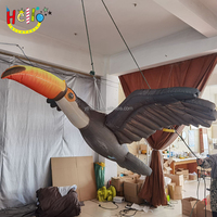Nouveau ballon d'oiseau de calao gonflable personnalisé modèle d'oiseau gonflable suspendu