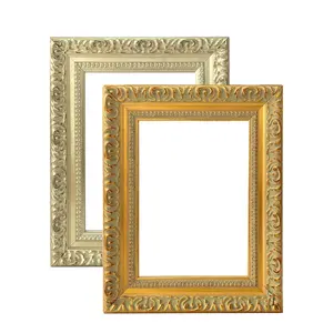 Bán Buôn Trong Kho Rắn Gỗ Khung Ảnh Phong Cách Châu Âu 5X7 6X8X10 Vàng Bạc Khắc Sơn Gtframe Thương Hiệu 27 + Năm - Product Image 1
