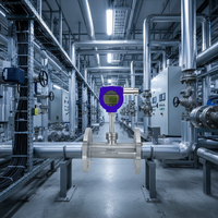 Débitmètre numérique sans fil à diffusion thermique Clouds pour gaz, 4G NB-IoT LoRa, sans chute de pression, pour air comprimé, IP65