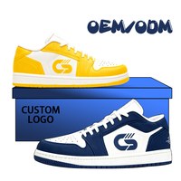 Chaussures de sport pour hommes personnalisées OEM ODM de haute qualité, tendance, pour le basketball et le skateboard, avec doublure en mesh et logo.