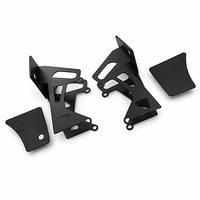 Support de Lampe pour Poteau Latéral en Acier au Manganèse pour Jeep Wrangler JK 2007-2018, Support de Phare Tout-Terrain, Vente Directe Usine