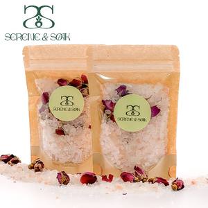 S & Soak OEM lüks Vegan özel etiket organik himalaya çevre dostu kristal magnezyum Epsom banyo tuzu tedarikçisi bitkisel vücut - Product Image 3