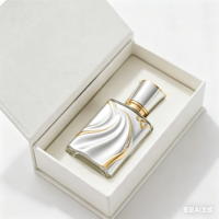 Boîte cadeau rigide à fermeture magnétique recyclée, vente en gros OEM, écologique, pour parfums, cosmétiques, soins de la peau, bijoux, bougies