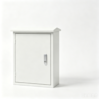 Boîtier de distribution électrique étanche IP65 en acier inoxydable galvanisé, verrouillable, montage sur rail DIN, certifié CE