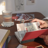 Ensemble cadeau de papeterie personnalisé format A6 avec papier thermique, autocollants Washi, notes, ruban adhésif, produits de journalisation, carnet de notes, bloc-notes pour l'enregistrement