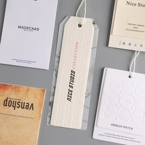 High Quality Customized Logo Eco-Friendly <b>Tag</b> Clothing Use Product Size Labels Washing Care Label Custom Hang <b>Tags</b> for <b>Clothes</b> - Product Image 3