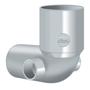 Sifone WC a 2 Connessioni Laterali D. 100-40-40 Lunghezza 25 Cm - Product Image 1