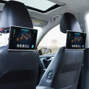 9 inch Android 10.0 4K input headrest monitor android Mirror Link 2+16 G car headrest android rear seat entertainment
