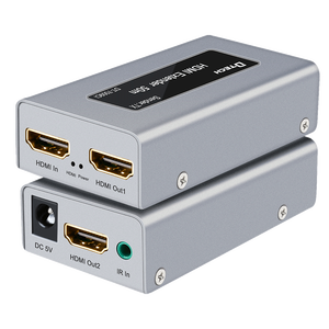 Chine Plus Récent 60m <span class=keywords><strong>Ethernet</strong></span> <span class=keywords><strong>HDMI</strong></span> Splitter Sur Cat5e/cat6 3D 1080P 4k <span class=keywords><strong>hdmi</strong></span> Extender <span class=keywords><strong>via</strong></span> unique <span class=keywords><strong>ethernet</strong></span> - Product Image 1