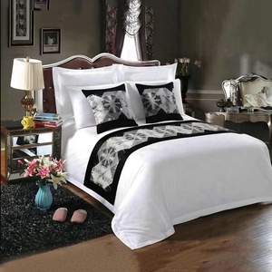 Venta al por mayor de sábanas de algodón planas blancas y lisas para hotel <span class=keywords><strong>en</strong></span> china, guangdong - Product Image 6