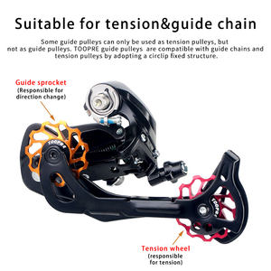 Polea de Cambio para Bicicleta de Montaña, Directo de Fábrica, Multicolor, con Rodamiento de Cerámica - Product Image 4