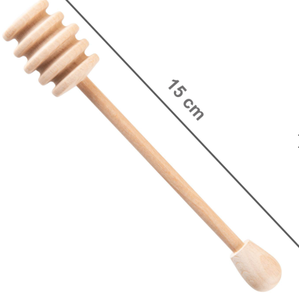 Cuillère à miel en bois OEM Drizzler Dipper pour miel, sirop <span class=keywords><strong>d</strong></span>'<span class=keywords><strong>agave</strong></span> et autres édulcorants liquides (15 cm) - Product Image 2