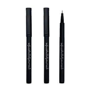 Factory custom black fineliner pen set 3.0 brush fine liner nibs skyglory marker 0.2 0.4 0.6 1.0 mm tips drawing pen for Journal