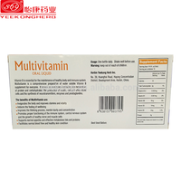 Sirop de vitamine multivitamine pour système immunitaire, liquide oral, vitamine, zinc, boisson gazeuse, vente en gros
