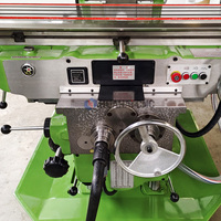 Fraiseuse verticale HUAHAI CNC X5040 avec table élévatrice, fonctions de fraisage puissantes pour le traitement des métaux, cône de broche ISO50 moyen