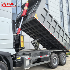 Inviato in Africa contenitore di spedizione personalizzabile nuovissimo Sinotruck Howo T7S 371hp 6*4 ribaltabile ribaltabile - Product Image 1