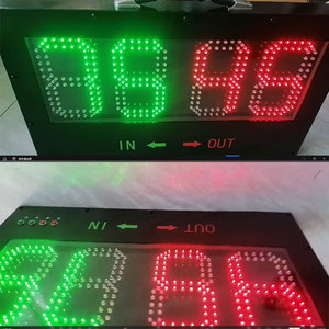 Tableau de substitution de football portable à affichage LED double face pour changer de joueur pour le football, le futsal, les terrains de remplacement - Product Image 2